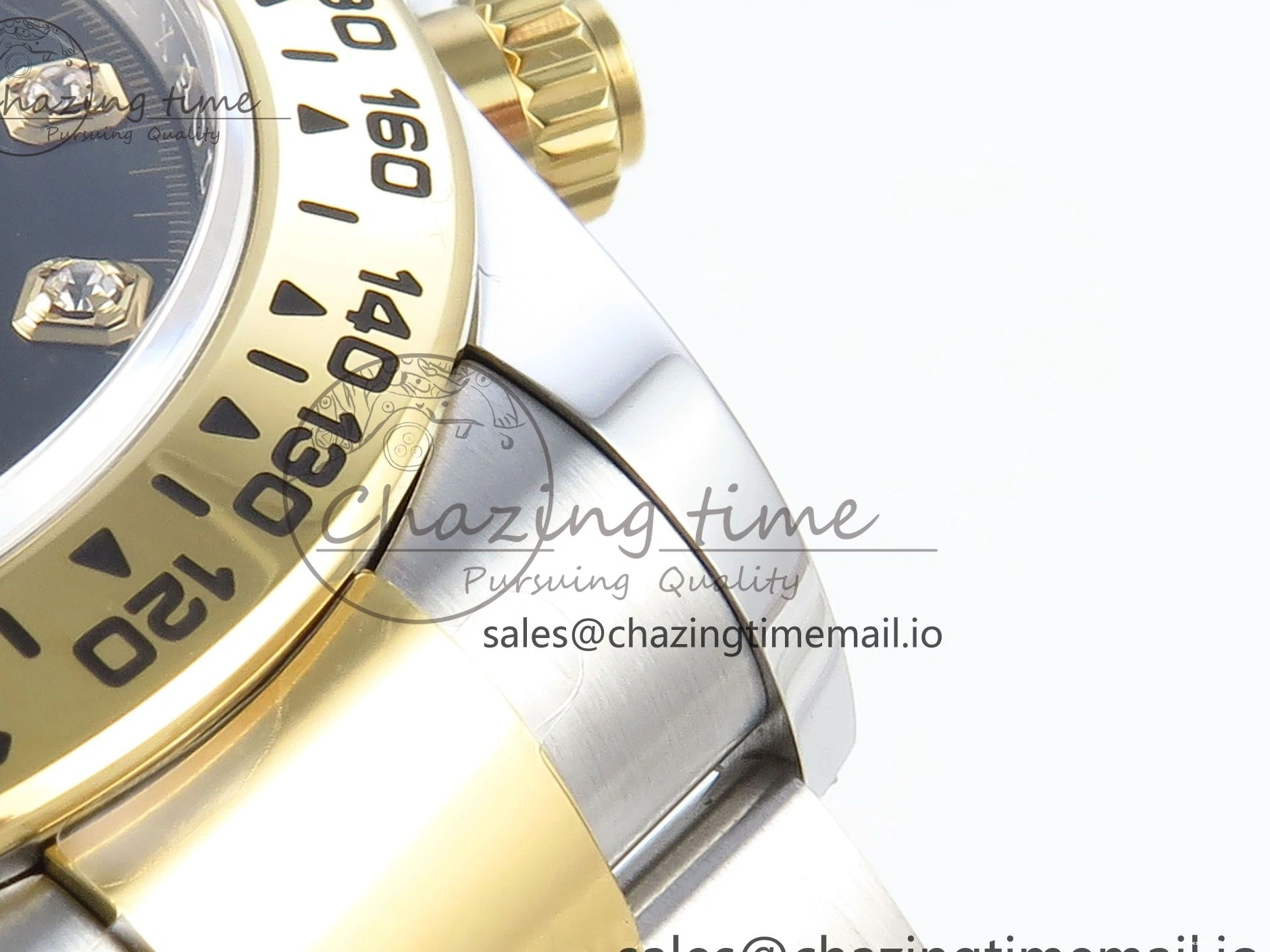 Best AAA Replica Sites Daytona SS YG 126503 on Dial FastDry Edition 736 Best Braclet YG Black 1:1 SH APSF 1228